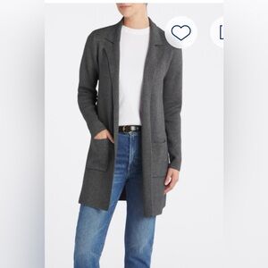 Fortune & Ivy Gray Women's Blazer Cardigan size XL